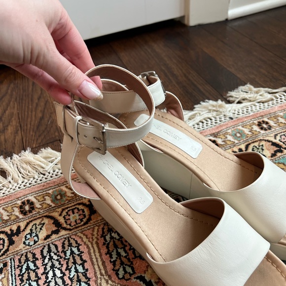 Rachel Comey Juno Wedge Sandal, Size 9.5, Cream/Bone - Picture 8 of 15